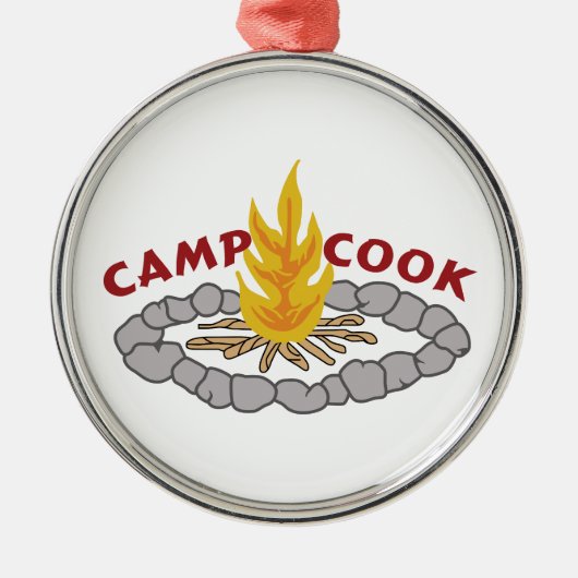 CAMP COOK METALEN ORNAMENT (Voorkant)