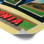 Camp Cooke, Californië - grote letterscènes Poster (Hoek)