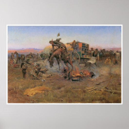 Camp Cook's Troubles, 1912 Poster (Voorkant)