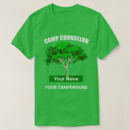 Camp Counselor Campground T-shirt