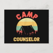 Camp Counselor Director Camper Briefkaart (Voorkant)