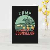 Camp Counselor Kaart (Gele Bloem)