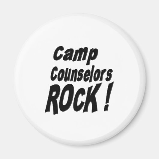 Camp Counselors Rock! Magneet (Voorkant)