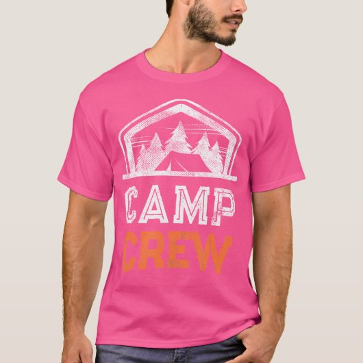 Camp Crew Summer Cousins Camping Campground staff T-shirt (Voorkant)