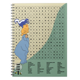 Camp Crossword Ontworpen Hoesje Notitieboek