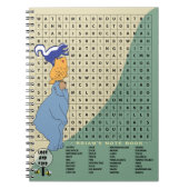 Camp Crossword Ontworpen Hoesje Personaliseren Notitieboek (Voorkant)