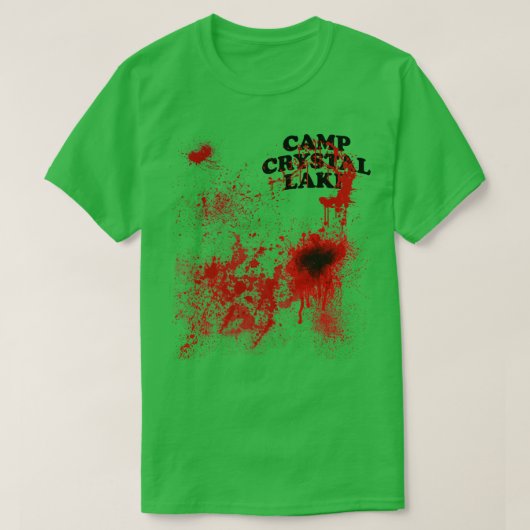 Camp Crystal Lake Counselor T-shirt (Design voorkant)