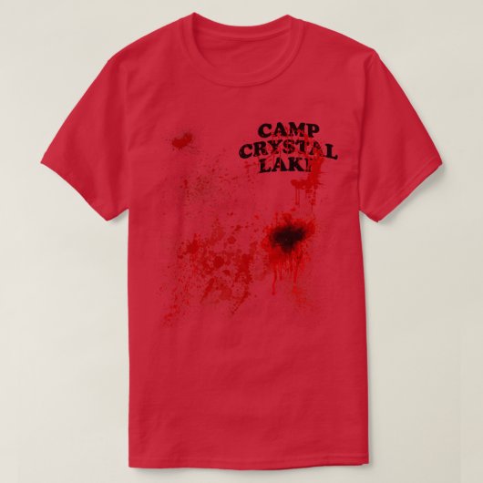 Camp Crystal Lake Counselor T-shirt (Design voorkant)