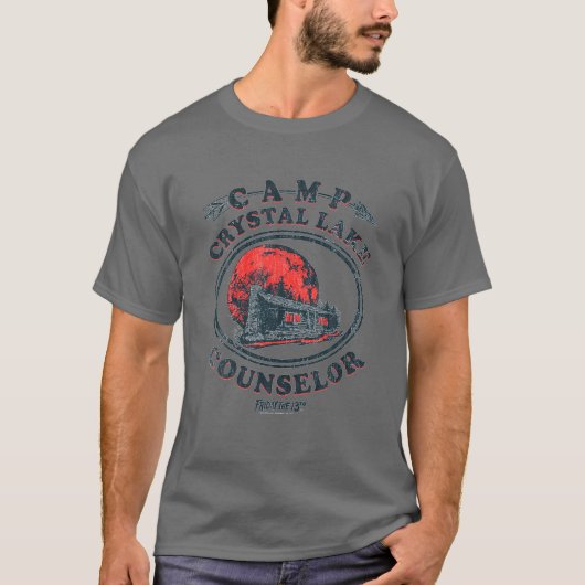 Camp Crystal Lake Counselor T-shirt (Voorkant)