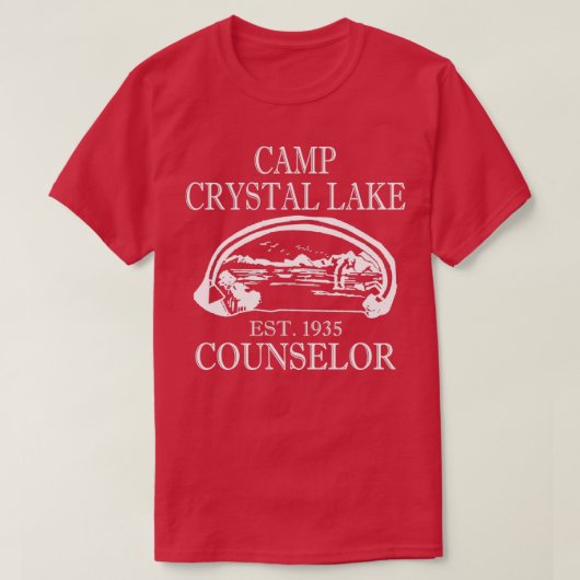 Camp Crystal Lake CounselorTShirt T-shirt (Design voorkant)