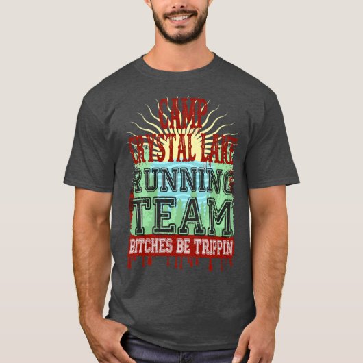 Camp Crystal Lake Hardloopteam T-shirt (Voorkant)