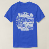 Camp Crystal Lake Zomer 82 op donker T-shirt (Design voorkant)