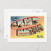 Camp Davis North Carolina NC Old  Briefkaart- Briefkaart (Voorkant / Achterkant)