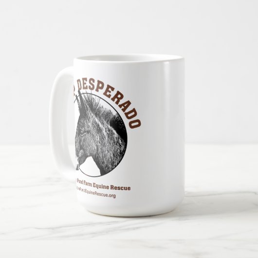 Camp Desperado 15 oz. KoffieMok (Voorkant links)