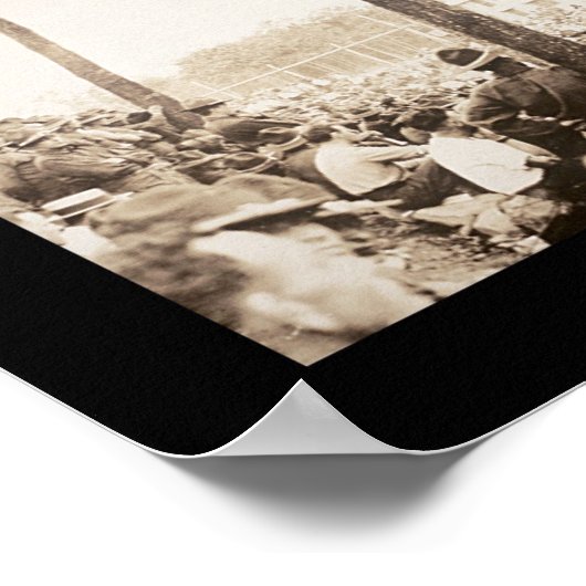 Camp Devens MA Foto 1918 Poster (Hoek)