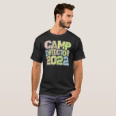  Camp Director 2022 Camping Host Chaos Coor T-shirt (Voorkant volledig)