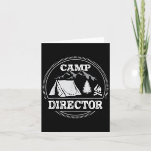 Camp Director Appreciation Camping Kaart