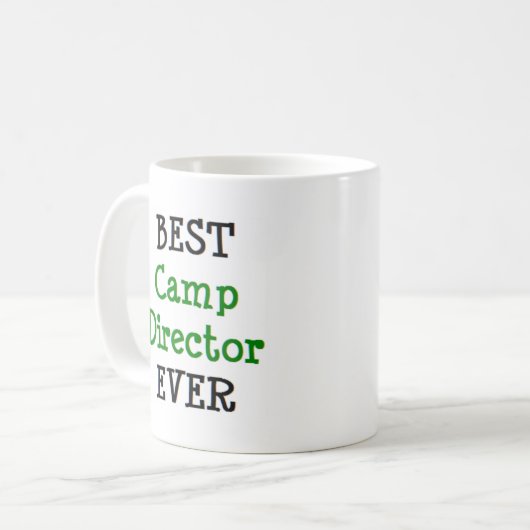 Camp Director, beste Koffiemok (Voorkant links)