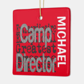 Camp Director Extraordinaire CUSTOM Keramisch Ornament (Links)