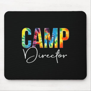 Camp Director Tie Dye Appreciation Day Hallo Terug Muismat
