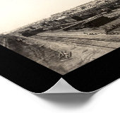 Camp Dodge Iowa Train Foto 1917 Poster (Hoek)