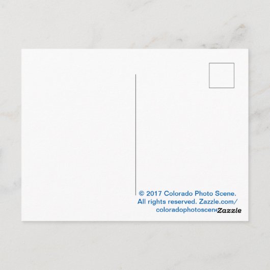 Camp Fire Briefkaart (Achterkant)