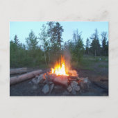 Camp Fire Briefkaart (Voorkant)