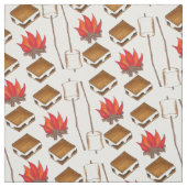 Camp Fire Camping Marshmallow S'mores Camp Stof (Swatch)