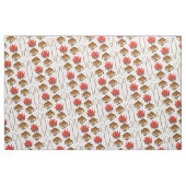 Camp Fire Camping Marshmallow S'mores Camp Stof (Fat Quarter)