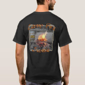 Camp Fire Junkie T-shirt (Achterkant)