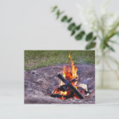 Camp Fires Briefkaart (Staand voorkant)