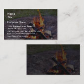 Camp Fires Visitekaartje (Voorkant / Achterkant)