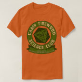 Camp Firewood Science Club T-shirt (Design voorkant)