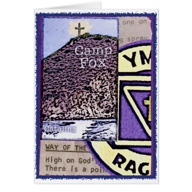 Camp Fox: Bibles Peak met Purples Raggers Logo (Voorkant)