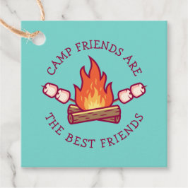 Camp Friends zijn de beste vrienden Bedankjes Labels