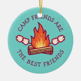 Camp Friends zijn de beste vrienden Keramisch Ornament