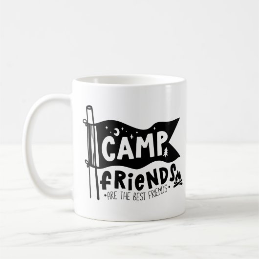 Camp Friends zijn de beste vrienden Koffiemok (Links)