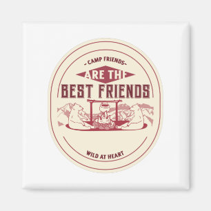 Camp Friends zijn de beste vrienden Magneet