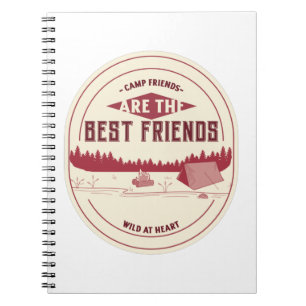Camp Friends zijn de beste vrienden Notitieboek