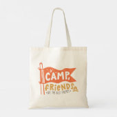 Camp Friends zijn de beste vrienden Tote Bag (Achterkant)