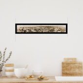 Camp Funston Texas WWI Foto 1917 Poster (Keuken)