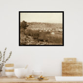 Camp General Brook vlakbij Pine Ridge SD 1891 Poster (Keuken)