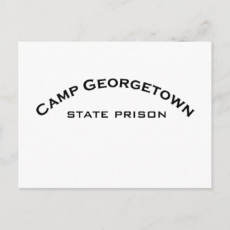 Camp Georgetown State Logo Post Kards Briefkaart