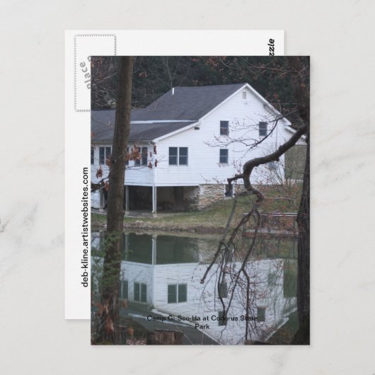 Camp Gi-Sco-Ha Briefkaart (Voorkant / Achterkant)