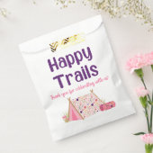 Camp Girl Happy Trails Favor Bags Bedankzakje (Gezegeld)