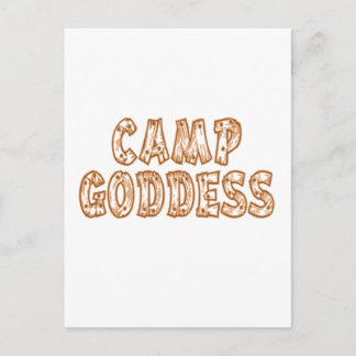 Camp Goddess Briefkaart