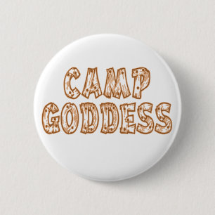 Camp Goddess Ronde Button 5,7 Cm