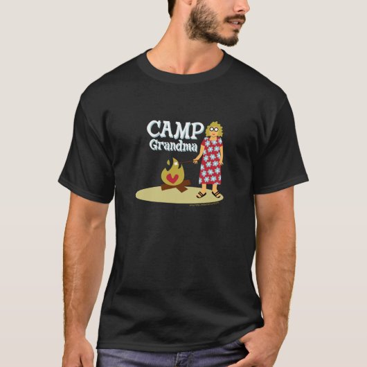 Camp Grandma - Comfy T-shirt (Voorkant)