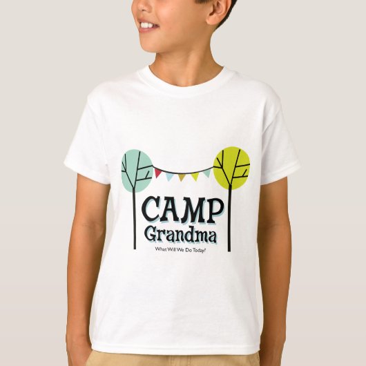Camp Grandma Penants T-shirt (Voorkant)