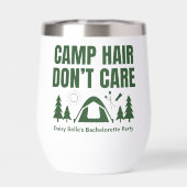 Camp Hair Don't Care Bachelorette Green  (Achterkant)